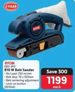 Makro Ryobi 810 W Belt Sander offer