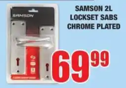 Boxer Samson 2l lockset sabs chrome plated offer