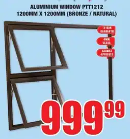 Boxer Aluminium window ptt1212 offer