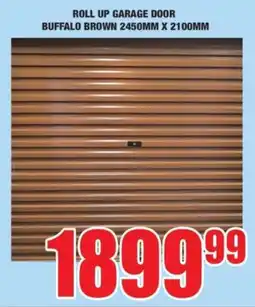 Boxer Roll up garage door buffalo brown offer