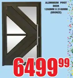 Boxer Aluminium pivot door offer