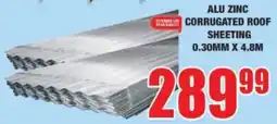 Boxer Alu zinc corrugated roof sheeting offer