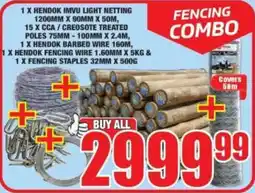 Boxer Fencing Combo offer