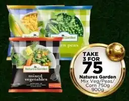 Check Star Natures Garden Mix Veg/ Peas/ Corn offer