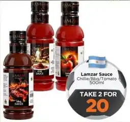 Check Star Lamzar Sauce Chillie/ Bbq/ Tomato offer