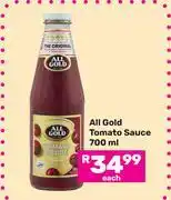 Game All Gold Tomato Sauce-700ml offer