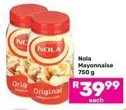 Game Nola Mayonnaise-750g offer