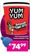Game Yum Yum Smooth Peanut Butter-1Kg offer