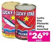Game Lucky Star Pilchards Assorted-400g offer