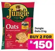 Game Jungle Oats-For 2 x 2Kg offer