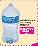 Game aQuelle Natural Still Spring Water-5Ltr offer