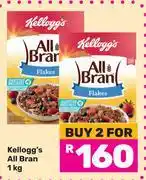 Game Kellogg's All Bran Flakes-For 2 x 1kg offer