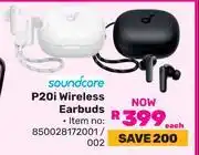Game Soundcore P20i Wireless Earbuds 850028172001/002 offer