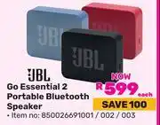Game JBL Go Essential 2 Portable Bluetooth Speaker 850026691001/002/003 offer
