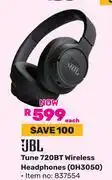 Game JBL Tune 720BT Wireless Headphones OH3050 837554 offer