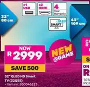 Game Hisense 32 QLED HD Smart TV 32Q5S 850046323 offer