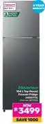 Game Hisense 154L Top Mount Freezer/Fridge H225TTS 827008 offer
