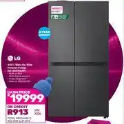 Game LG 658L Side By Side Freezer/Fridge GC-B257KQJW 850030740 offer