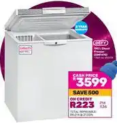 Game 0Defy 195L Chest Freezer DMF470 603724 offer