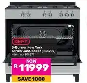 Game Defy 5 Burner New York Series Gas Cooker DGS902 818377 offer