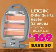 Game Logik 2 Bar Quartz Heater LT-WH01L 850041748 offer