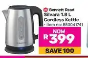Game Bennett Read Silvara 1.8L Cordless Kettle 850041741 offer