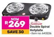 Game Sunbeam Double Spiral Hotplate 643226 offer