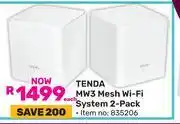 Game Tenda MW3 Mesh WiFi System 2 Pack 835206 offer