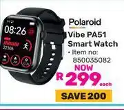 Game Polaroid Vibe PA51 Smart Watch 850035082 offer