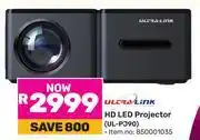 Game Ultra Link HD LED Projector UL-PJ90 850001035 offer