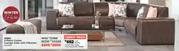 House & Home Adele Corner Lounge Suite with Ottoman offer