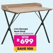 Game 0Linx Georgia Work Desk 850001090 offer