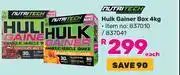 Game Nutritech Hulk Gainer Box 837010/837041-4Kg Each offer