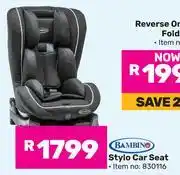 Game Bambino Stylo Car Seat 830116 offer