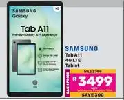 Game Samsung Galaxy Tab A11 4G LTE Tablet offer