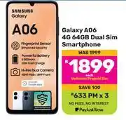 Game Samsung Galaxy A06 4G 65GB Dual Sim Smartphone offer