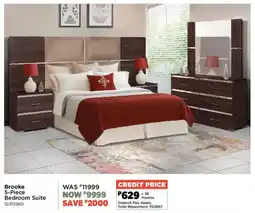 House & Home Brooke Bedroom Suite offer