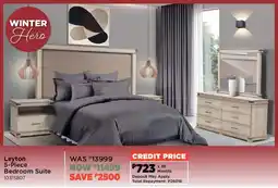 House & Home Leyton Bedroom Suite offer