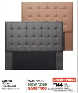 House & Home Cathrine 152cm Headboard offer