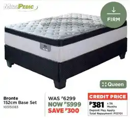 House & Home Maxipedic Bronte 152cm Base Set offer