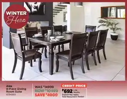 House & Home Alex Dining Room Suite offer