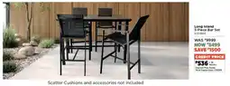 House & Home Long Island Bar Set offer