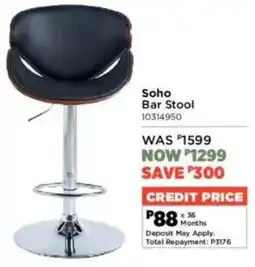 House & Home Soho Bar Stool offer