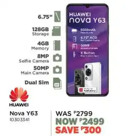 House & Home Huawei Nova Y63 offer