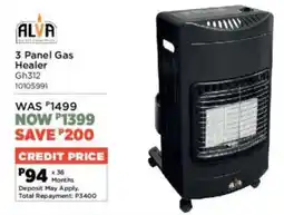 House & Home Alva 3 Panel Gas Healer offer