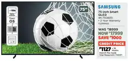 House & Home Samsung 75-inch Smart QLED TV offer