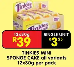 Shoprite Tinkies mini sponge cake offer