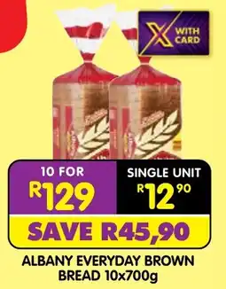Shoprite Albany everyday brown bread offer
