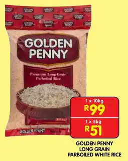 Shoprite Golden penny long grain parboiled white rice offer