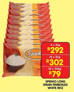Shoprite Spekko long grain parboiled white rice offer